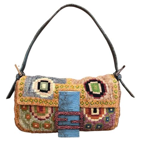 fendi baguette collection|vintage fendi beaded baguette.